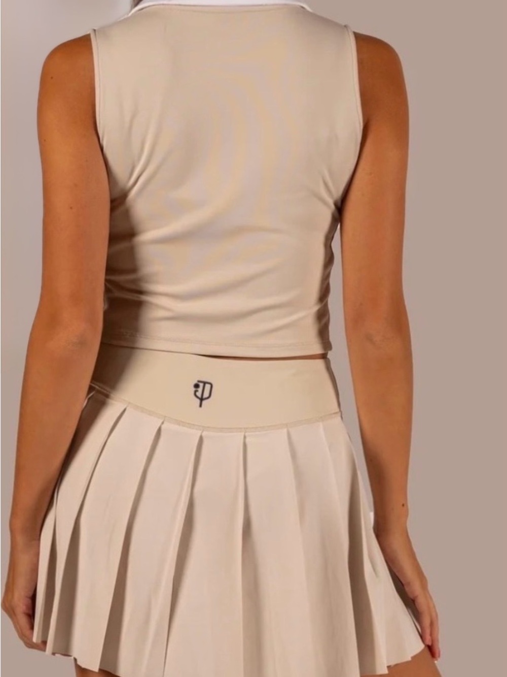 NWT J PRITCHARD (hot PB Brand) Skirt 15” in Moonbeam - Picture 2 of 7